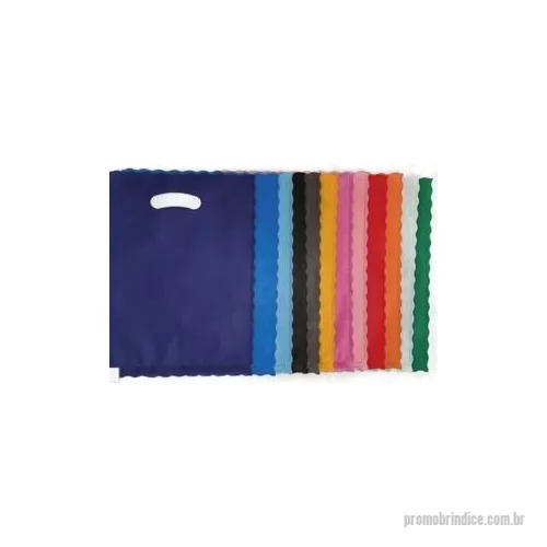 Sacola de TNT personalizada - Sacola em tnt boca vazada varias cores 30x40