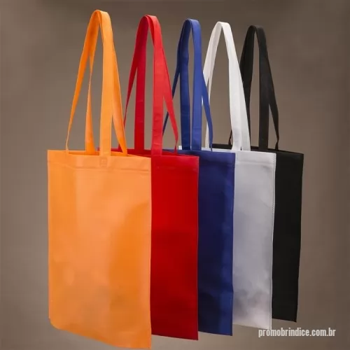 Sacola de TNT personalizada - Sacola TNT com Alça - 41,2 x 37,2 x 8,6 cm