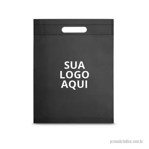 Sacola de TNT personalizada - A sacola confeccionada em TNT de 80 g/m² é resistente, prática e sustentável, ideal para ações promocionais e eventos corporativos. Seu acabamento termo-selado garante maior durabilidade e reforço nas costuras, proporcionando segurança no transporte de brindes, materiais e produtos. Com design versátil e personalizável, é uma excelente opção de brinde ecológico que valoriza a marca e transmite responsabilidade ambiental. Compacta e leve, pode ser utilizada em feiras, congressos, lojas e campanhas promocionais.