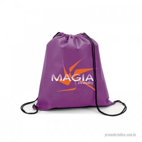 Sacola de TNT personalizada - SACO MOCHILA TNT