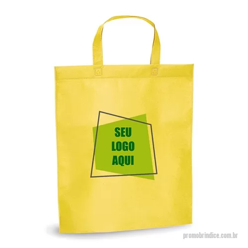 Sacola de TNT personalizada - Fabricação própria. Sacolas retornável em tnt 80 gramas com acabamento em alta fusão (Material aquecido, não tem costura) ideal para gravação em silk 