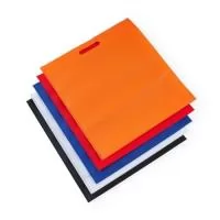 Descrição: Sacola colorida sem alça em material TNT.  Altura :  39 cm  Largura :  35,7 cm  Medidas aproximadas para gravação (CxL):  33,5 cm x 34 cm  Peso aproximado (g):  26