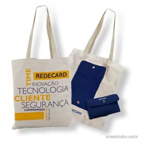 Sacola dobrável personalizada - Sacola dobrável Personalizada, Material e medidas de acordo com necessidade do cliente