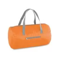 Sacola esportiva dobrável em 210D ripstop com bolso frontal. Fornecida desdobrada. Capacidade até 17 L. ø240 x 410 mm | Dobrado: 160 x 160 mm