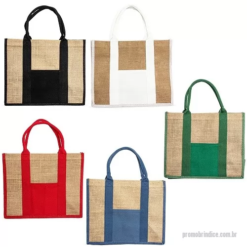 Sacola ecológica personalizada - Sacola Ecológica em Linho