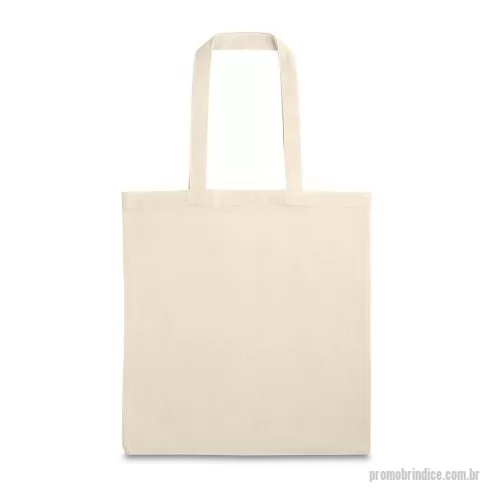 Sacola ecológica personalizada - Sacola 100% algodão (140 g/m²) com alças de 60 cm. 375 x 415 mm  Caixa exterior (m): 0,460X0,400X0,380 Peso da caixa (Kg.): 17.400 Peso do Produto (g.): 64 Caixa Exterior (Un.): 250 Caixa interior (Un.): 50 NCMS: 4202.22.20 Packing após gravação: Sem polybag Certificados: REACH, OEKO-TEX Gramagem de produto: 140 g/m² País de origem: India