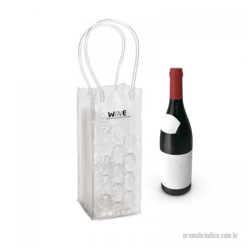 Sacola Isotérmica personalizada - Sacola Refrigeradora para 1 Garrafa de Vinho Personalizada