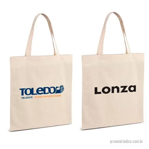 Sacola personalizada - Sacola Retornável Algodão - Ecobag Personalizada 