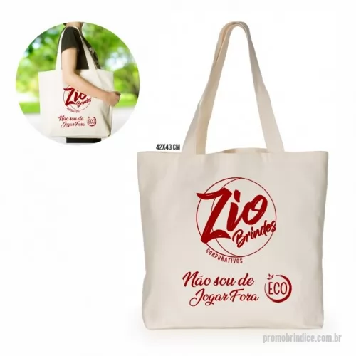 Sacola personalizada - Sacola/Bolsa – SAC13 produzida em Algodão Cru. Contém duas alças costuradas, pode ser personalizada em silkscreen. Medidas 42cm X 43cm X 10cm.