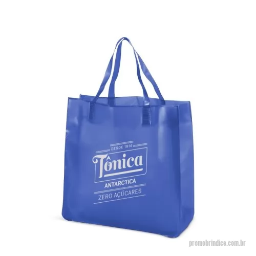 Sacola personalizada - Sacola confeccionada em all clear 0,30 no tamanho 45x33x7cm.