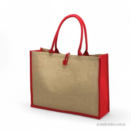 Sacola personalizada - Sacola de Juta Ecológica Personalizada