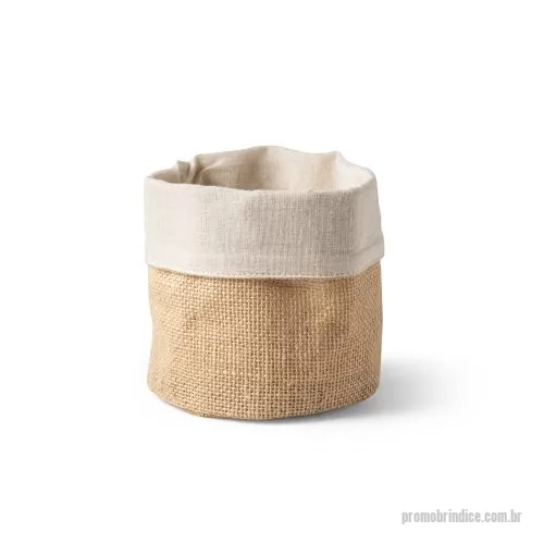 Sacola personalizada - Sacola Ecológica em Algodão e Juta Personalizada