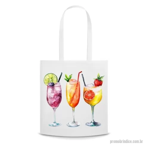 Sacola personalizada - Sacola ecológica Pet reciclado.  Personalização em sublimação. 