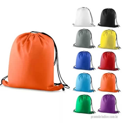 Sacola personalizada - Sacola/Mochila Poliéster 210D (40x35cm)
