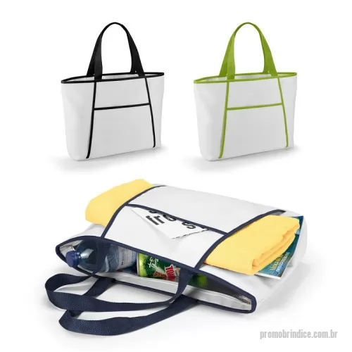 Sacola térmica personalizada - Sacola Térmica com Bolso Frontal
