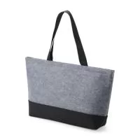 Bolsa térmica de 17 litros confeccionada em feltro, com revestimento interno térmico de PEVA atóxico, antivazamento e ainda possui alças de mão para transportá-la para qualquer lugar.