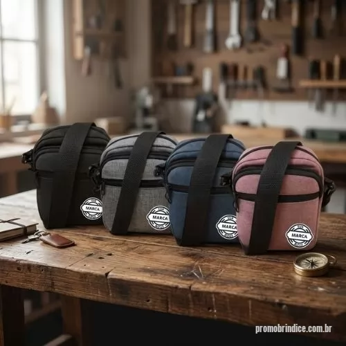 shoulder bag personalizado - Potencialize sua marca com a Shoulder Bag Transversal Multiuso Renova Gifts! O brinde corporativo perfeito que une estilo, resistência e alta utilidade diária para seus clientes, parceiros e colaboradores em eventos, convenções ou campanhas de fidelização.  Com design moderno e excelente área para personalização, esta bolsa lateral se destaca no visual e valoriza a identidade da sua empresa em qualquer ocasião: desde a rotina de trabalho até viagens e passeios.  Especificações técnicas: • Marca: Renova Gifts • Medidas: 18 cm (altura) x 14 cm (largura) x 6 cm (profundidade) • Material: Tecido de alta durabilidade e fácil higienização • Divisórias: 3 compartimentos funcionais com zíper reforçado • Ajuste: Alça transversal regulável de até 1,5 m • Diferencial: Estrutura leve, compacta e de alto valor percebido  Uma escolha estratégica e estilosa para ações promocionais de sucesso que buscam conectar funcionalidade, design e forte impacto de marca.
