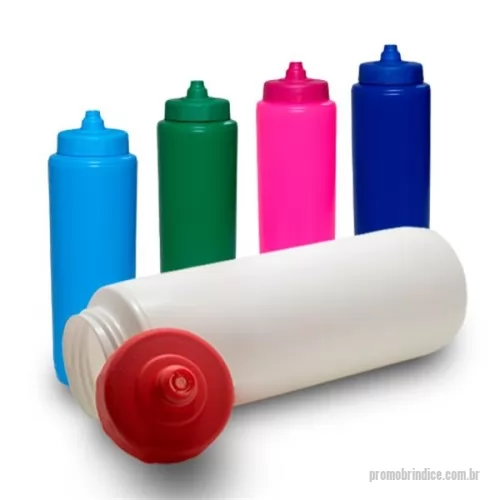 Squeeze automático personalizado - Squeeze Plástico 1 Litro com Bico Automático