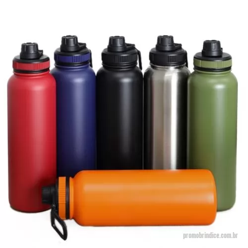 Squeeze metálico personalizado - Squeeze Garrafa Térmica Personalizada