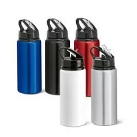 Garrafa fitness personalizada, possui capacidade de 670 ml, fabricada em alumínio elas possuem ótimo acabamento e boa área para imprimir a logomarca de empresas e parceiros comerciais