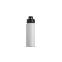Squeeze Alumínio 800ml, possui tampa rosqueável com proteção para bocal plástica e alças de nylon e plástica. Altura : 24,5 cm Largura : 7,7 cm Circunferência : 23 cm Peso aproximado g : 128
