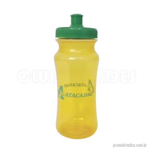 Squeeze personalizado - Squeeze Pet Ecológico com capacidade para 620 ml. Disponível em várias cores. Gravação da logomarca em 1 cor já inclusa.  Peso Aproximado: 60g