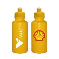 Squeeze 550mL de PE resistente e flexível, tampa rosqueável em PP e bico em PVC cristal. Acabamento e vedação impecável. Capacidade de 550 mL