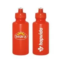 Squeeze de PE resistente e flexível, tampa rosqueável em PP e bico em PVC cristal. Acabamento e vedação impecável. Capacidade de 550 mL
