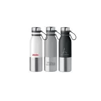A Garrafa Squeeze Térmica Base Inoxidável com capacidade de 600 Ml é a solução perfeita para empresas que buscam fortalecer sua marca e fidelizar funcionários e clientes, com design funcional, ela é um item que será usado no dia a dia, levando a sua marca para todos os lugares, tem parede dupla, alça em silicone e vedação na tampa de rosca siliconada antivazamento, é ideal para levar a sua bebida quente ou fria para onde quiser.