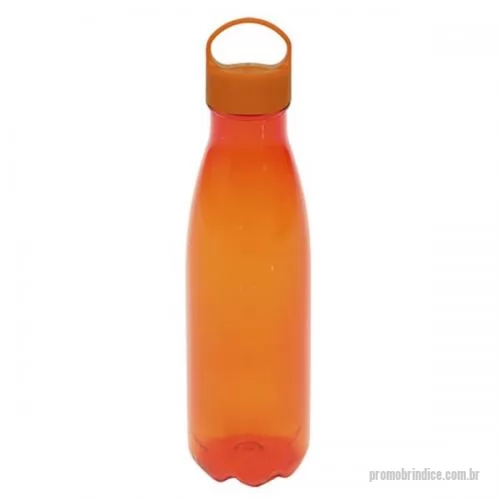 Squeeze plástico personalizado - SQUEEZE PET 500 ML COM TAMPA PEGADOR