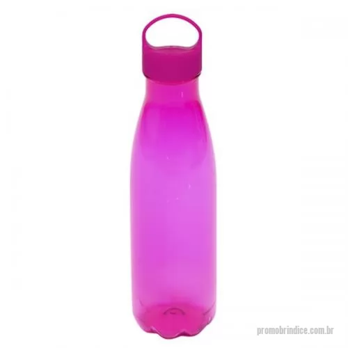 Squeeze plástico personalizado - SQUEEZE PET 500 ML COM TAMPA PEGADOR