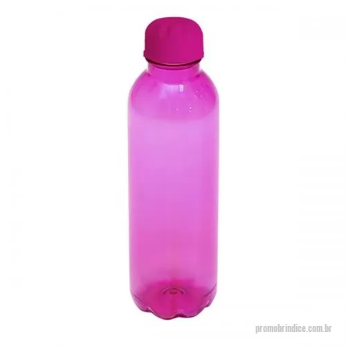 Squeeze plástico personalizado - SQUEEZE PET 600 ML COM TAMPA PLÁSTICA