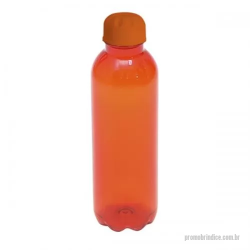 Squeeze plástico personalizado - SQUEEZE PET 600 ML COM TAMPA PLÁSTICA