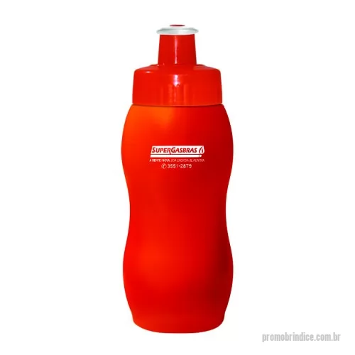 Squeeze plástico personalizado - Squeeze em PE resistente e flexível, 250 mL. Bico em PVC Cristal que permite a vedação impecável. Tamanho portátil, ideal para mulheres e crianças. Método de impressão Sleeve.