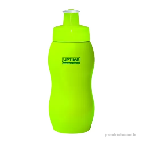 Squeeze plástico personalizado - Squeeze WAVE em PE resistente e flexível, 250 mL. Bico em PVC Cristal que permite a vedação impecável. Tamanho portátil, ideal para corridas, maratonas, mulheres e crianças.