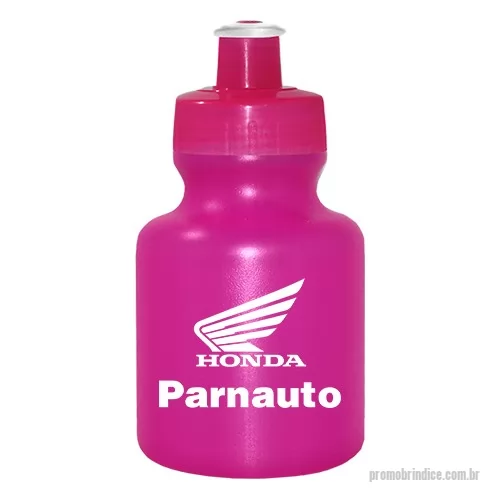 Squeeze plástico personalizado - Squeeze 300mL de PE resistente e flexível, tampa rosqueável em PP e bico em PVC cristal. Acabamento e vedação impecável. Capacidade de 300 mL, ideal para escolas, infantil, dia das crianças