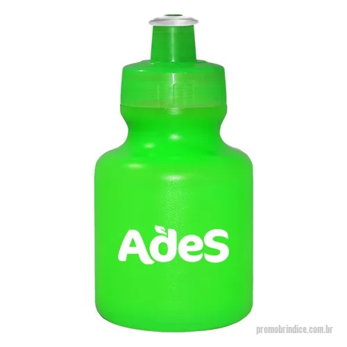 Squeeze plástico personalizado - Squeeze 300mL de PE resistente e flexível, tampa rosqueável em PP e bico em PVC cristal. Acabamento e vedação impecável. Capacidade de 300 mL, ideal para escolas, infantil, dia das crianças