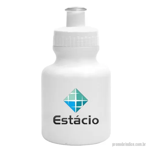 Squeeze plástico personalizado - Squeeze 300mL de PE resistente e flexível, tampa rosqueável em PP e bico em PVC cristal. Acabamento e vedação impecável. Capacidade de 300 mL, ideal para escolas, infantil, dia das crianças