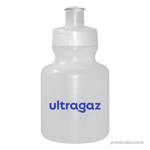 Squeeze plástico personalizado - Squeeze 300mL de PE resistente e flexível, tampa rosqueável em PP e bico em PVC cristal. Acabamento e vedação impecável. Capacidade de 300 mL, ideal para escolas, infantil, dia das crianças