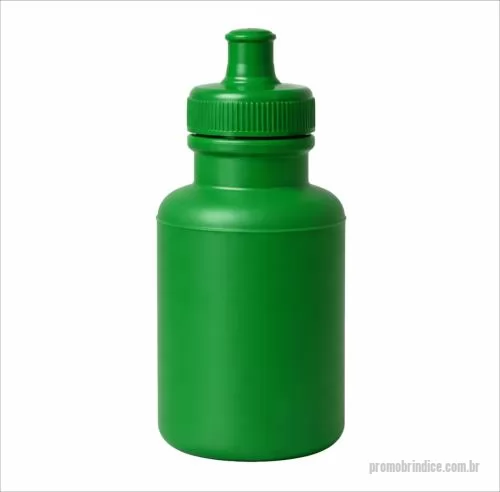 Squeeze plástico personalizado - Squeeze plástico com capacidade de 300 ml, produzido em polietileno, com peso de 34 gramas, altura de 12,3 cm sem tampa e 14,5 cm com tampa, diâmetro da boca de 4,0 cm e base de 7,1 cm, apresentando estrutura leve, compacta e resistente para uso cont