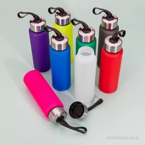 Squeeze plástico personalizado - Garrafa Plástica 680ml