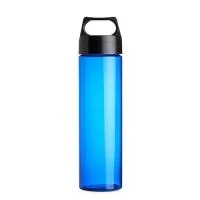 Garrafa personalizada com logo, fabricada em PVC, o brinde conta com capacidade de 700 ml, tampa com rosca, além de amplo espaço para personalizar a logomarca de empresas. Brinde útil para promover sua marca, presentear colaboradores e clientes