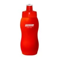 Squeeze em PE resistente e flexível, 250 mL. Bico em PVC Cristal que permite a vedação impecável. Tamanho portátil, ideal para mulheres e crianças. Método de impressão Sleeve.