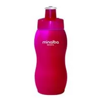 Squeeze em PE resistente e flexível, 250 mL. Bico em PVC Cristal que permite a vedação impecável. Tamanho portátil, ideal para mulheres e crianças. Método de impressão Sleeve.