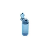 Squeeze plástico com capacidade de 550ml. Possui tampa rosqueável com bico de canudo, tampa protetora e botão de acionamento. Squeeze com acabamento fosco, detalhe emborrachado na parte inferior e alça para transporte. Altura : 18,1 cm Largura : 12,9