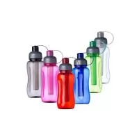 Garrafa personalizada com tubo térmico é o brinde personalizado que vai manter suas bebidas geladinhas.