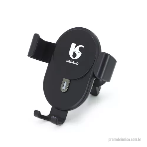 Suporte de celular para veículos personalizado - Suporte Veicular Wireless Personalizado