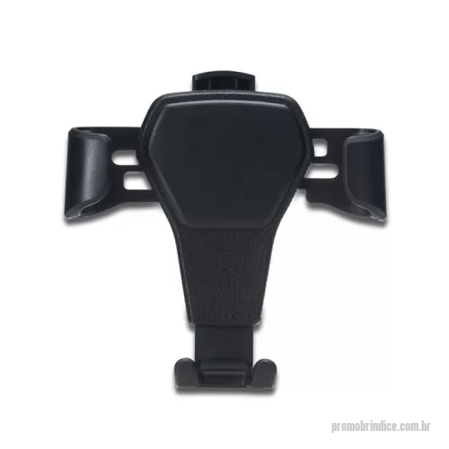 Suporte de celular para veículos personalizado - Suporte veicular gravitacional com hastes de ajuste automático e garra de encaixe.