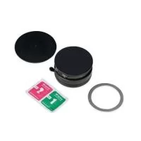 	Suporte magnético em plástico ABS com articulação em diferentes ângulos e rotação de 360 graus no próprio eixo. Possui superfície magnética para fixação de aparelhos na vertical ou horizontal, compatível com dispositivos magnéticos ou com o anel adaptador incluso. Conta com mecanismo giratório para pressão da ventosa em superfícies lisas. Acompanha anel magnético adesivo, placa plástica com adesivo, kit de lenços e chave Allen.