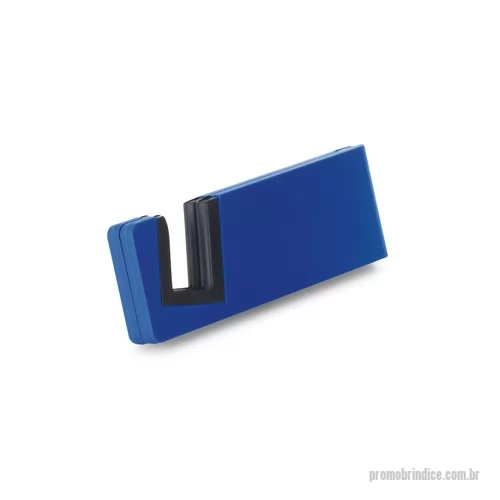 Suporte para celular personalizado - Suporte para Celular Personalizado, Suporte para celular em ABS e TPR. Fechado: 89 x 30 x 9 mm